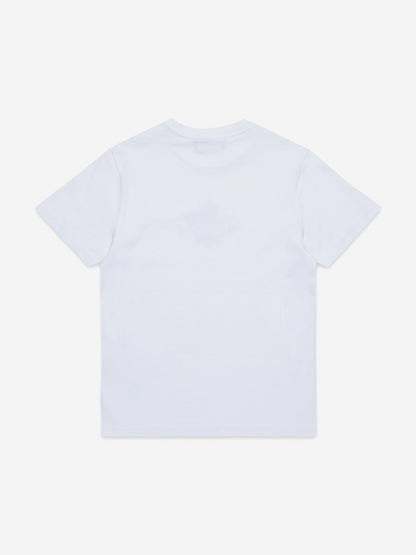 Kids Maple Leaf Logo T-Shirt in White