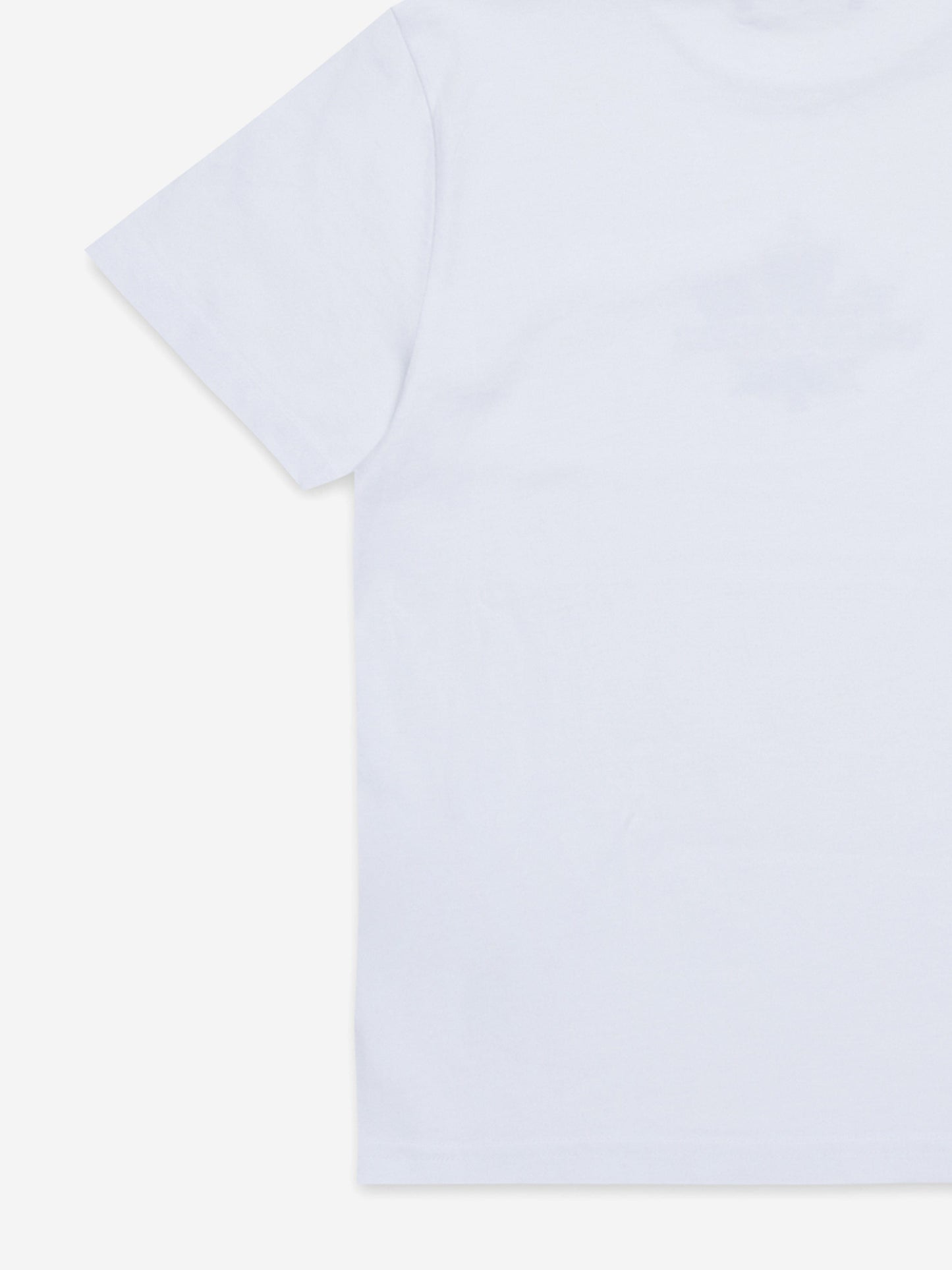 Kids Maple Leaf Logo T-Shirt in White