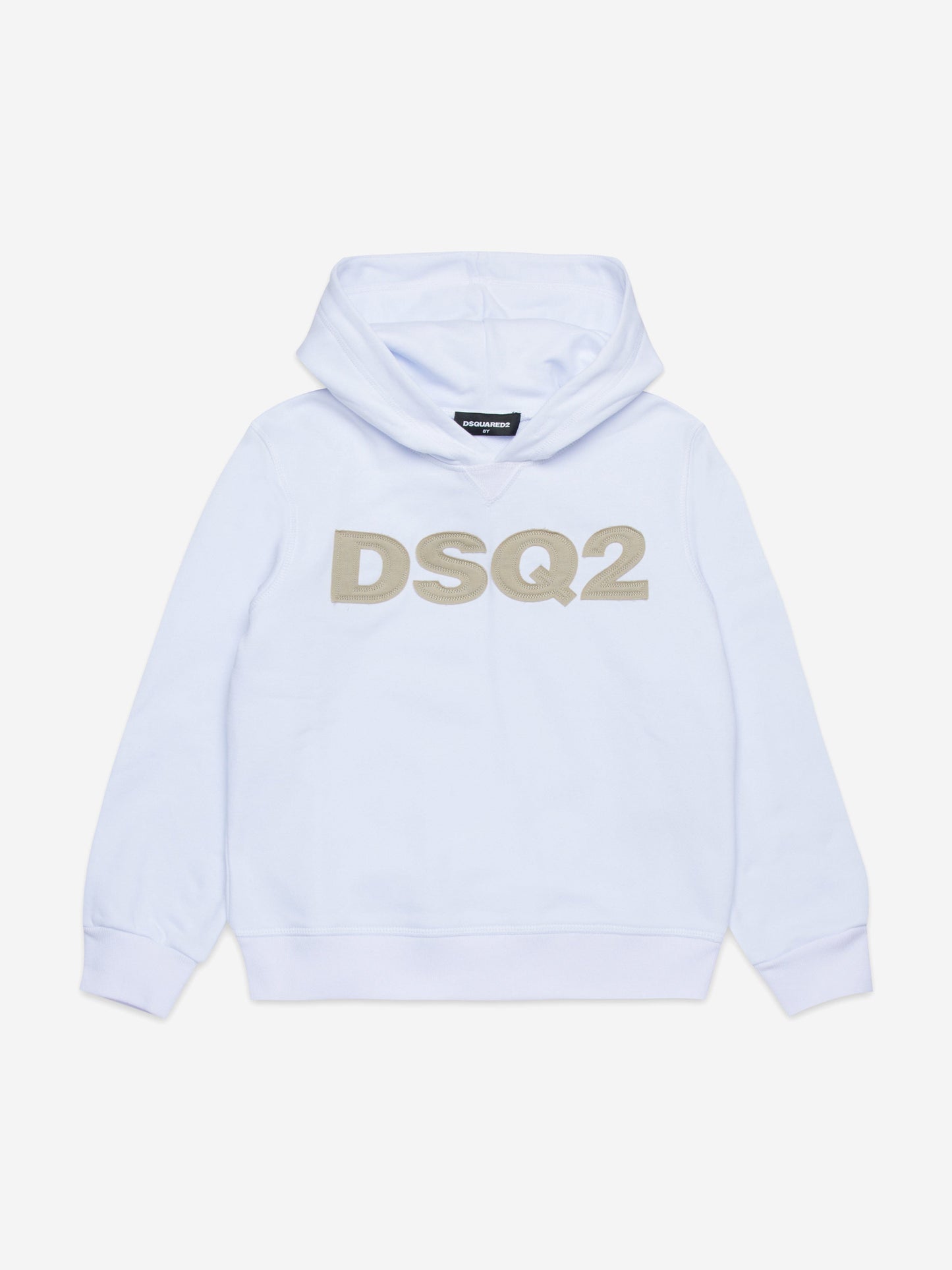 Kids Logo Hoodie in White