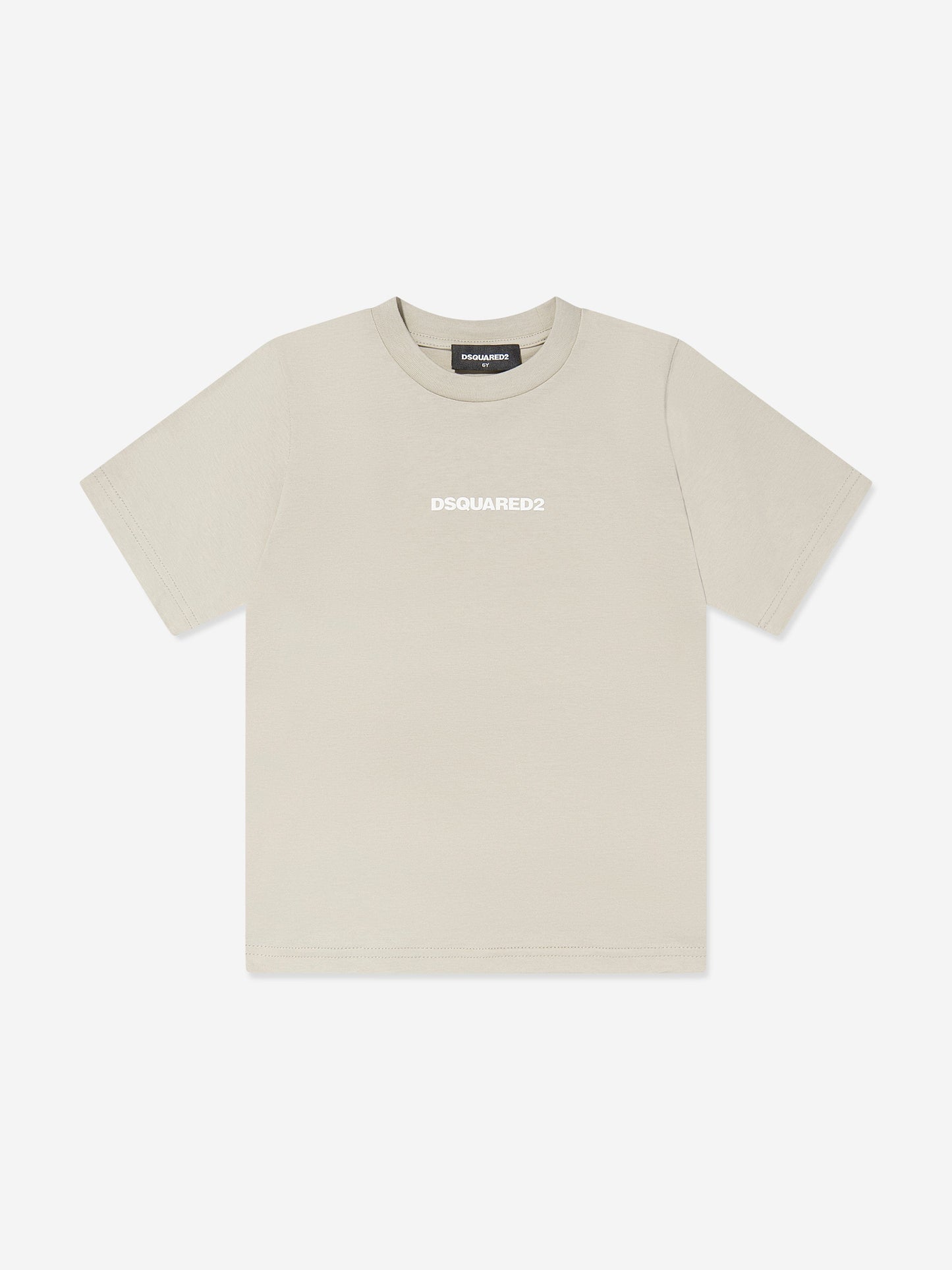 Kids Logo T-Shirt in Beige