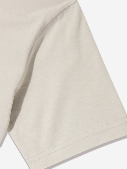 Kids Logo T-Shirt in Beige