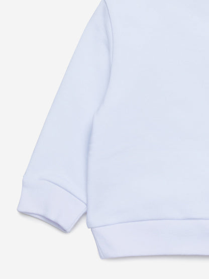 Baby Here Comes The Sun Sweatshirt in White