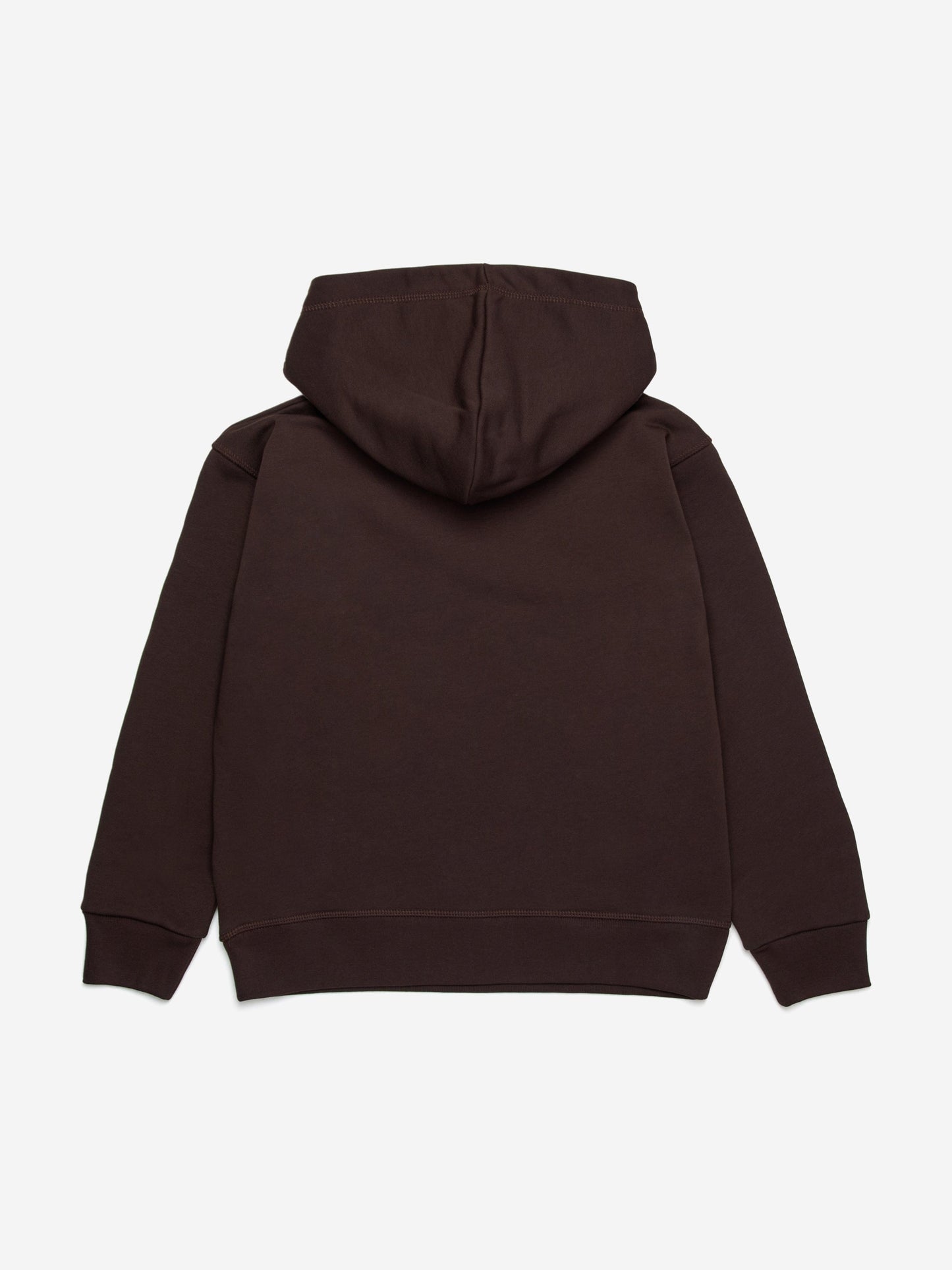 Kids Icon Pocket Hoodie in Brown