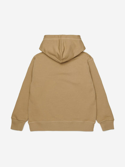 Kids Icon Hoodie in Beige