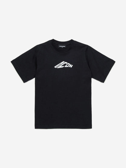 Kids Icon T-Shirt in Black