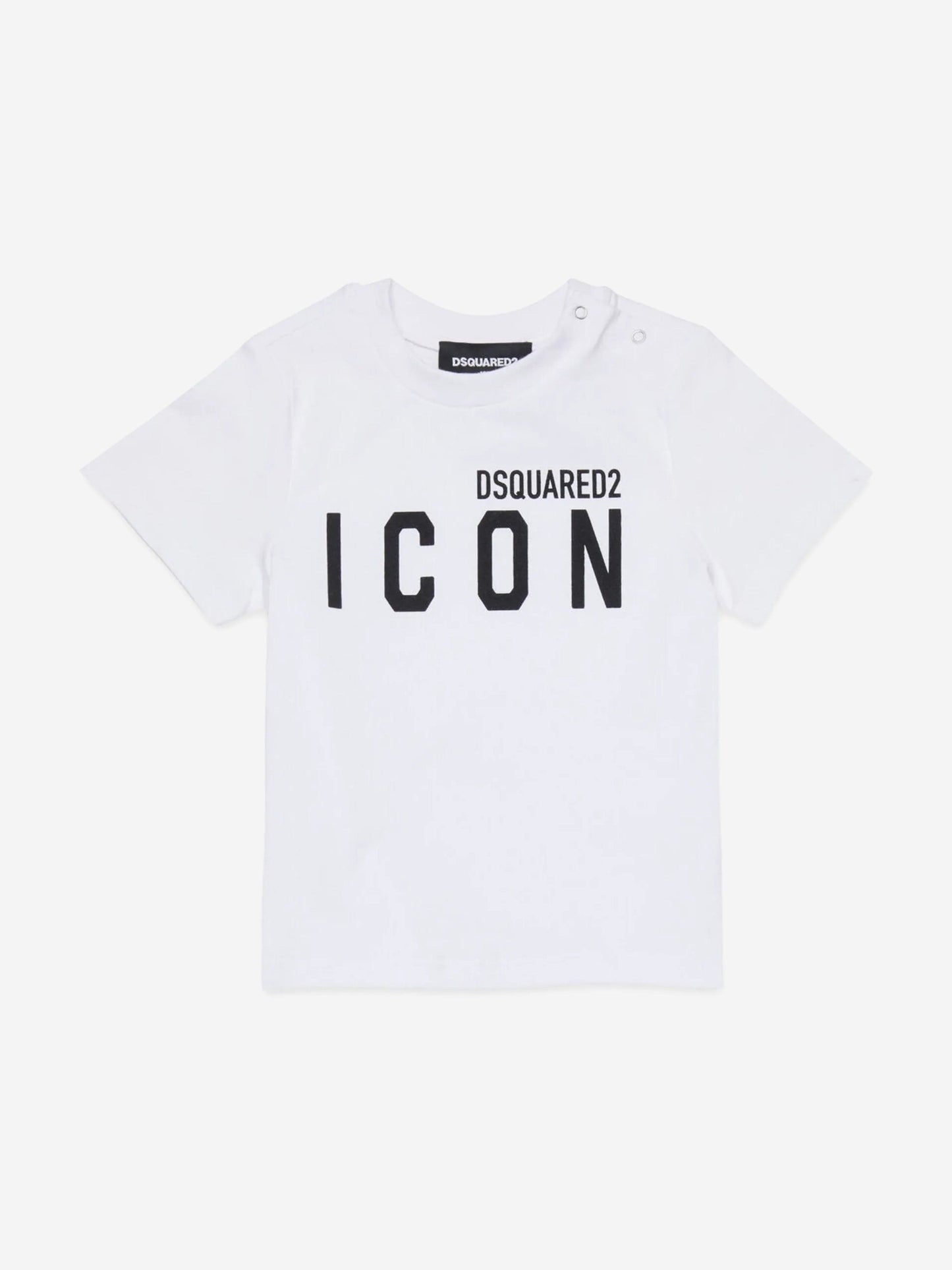 Baby Icon Short Pyjama Set in White