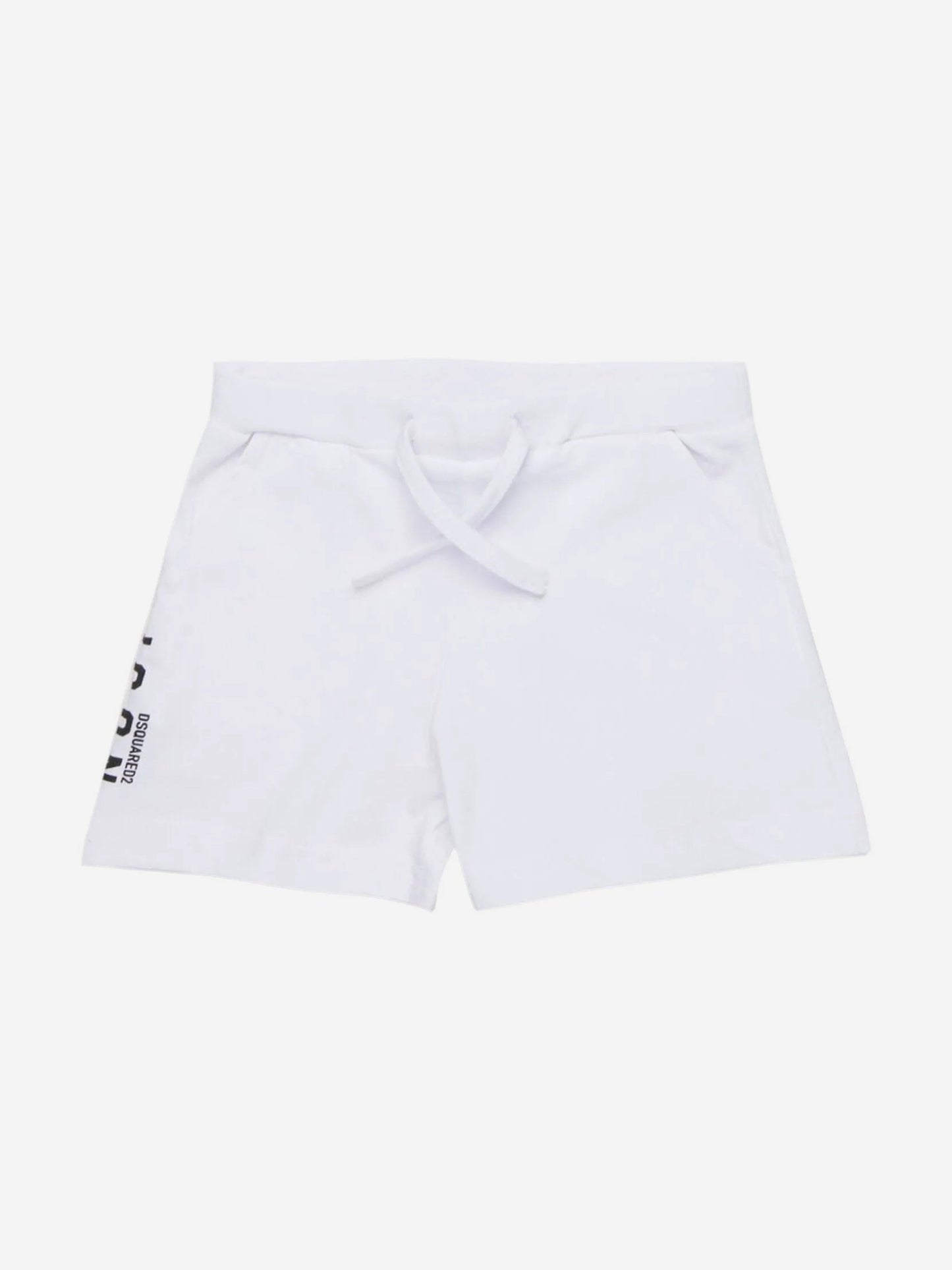 Baby Icon Short Pyjama Set in White