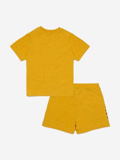 Baby Icon Short Pyjama Set in Yellow