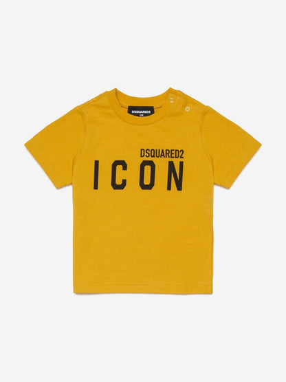Baby Icon Short Pyjama Set in Yellow