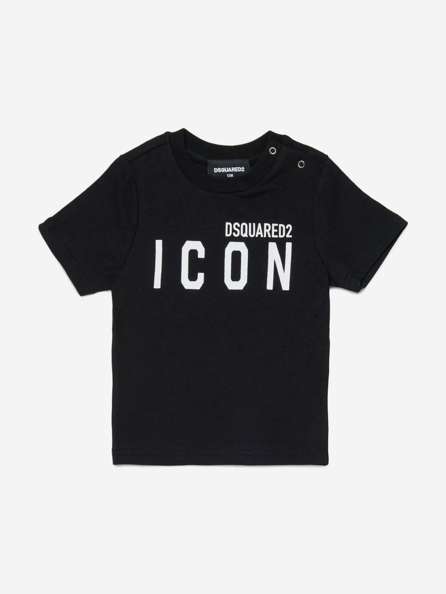 Baby Icon Short Pyjama Set in Black