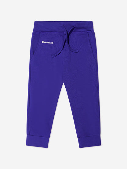 Dsquared2 Kids Sports Edition.07 蓝色慢跑裤