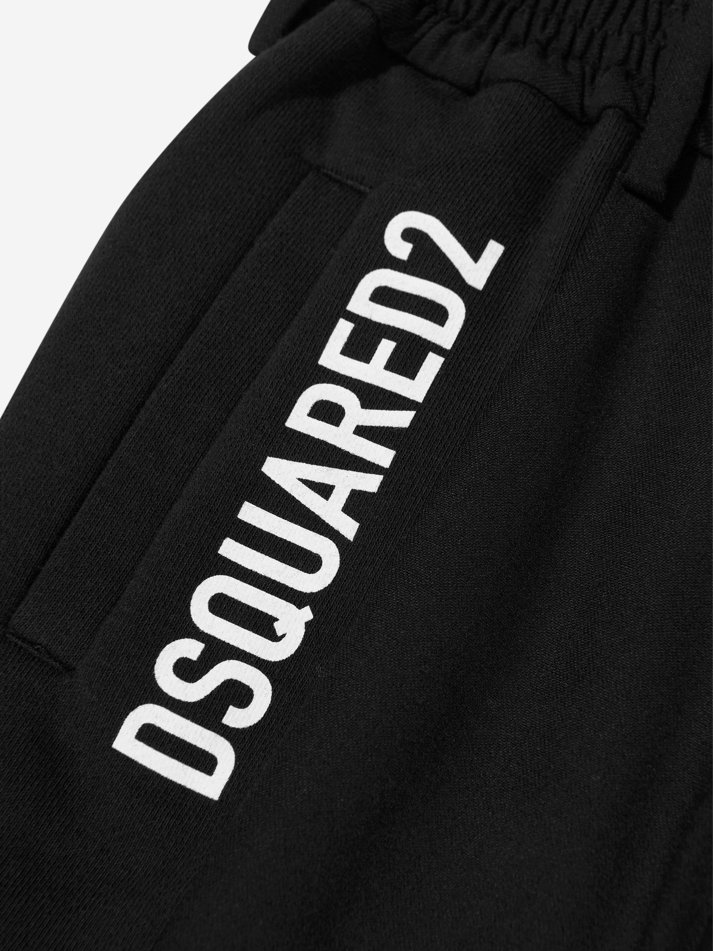 Dsquared2 男童徽标印花长裤