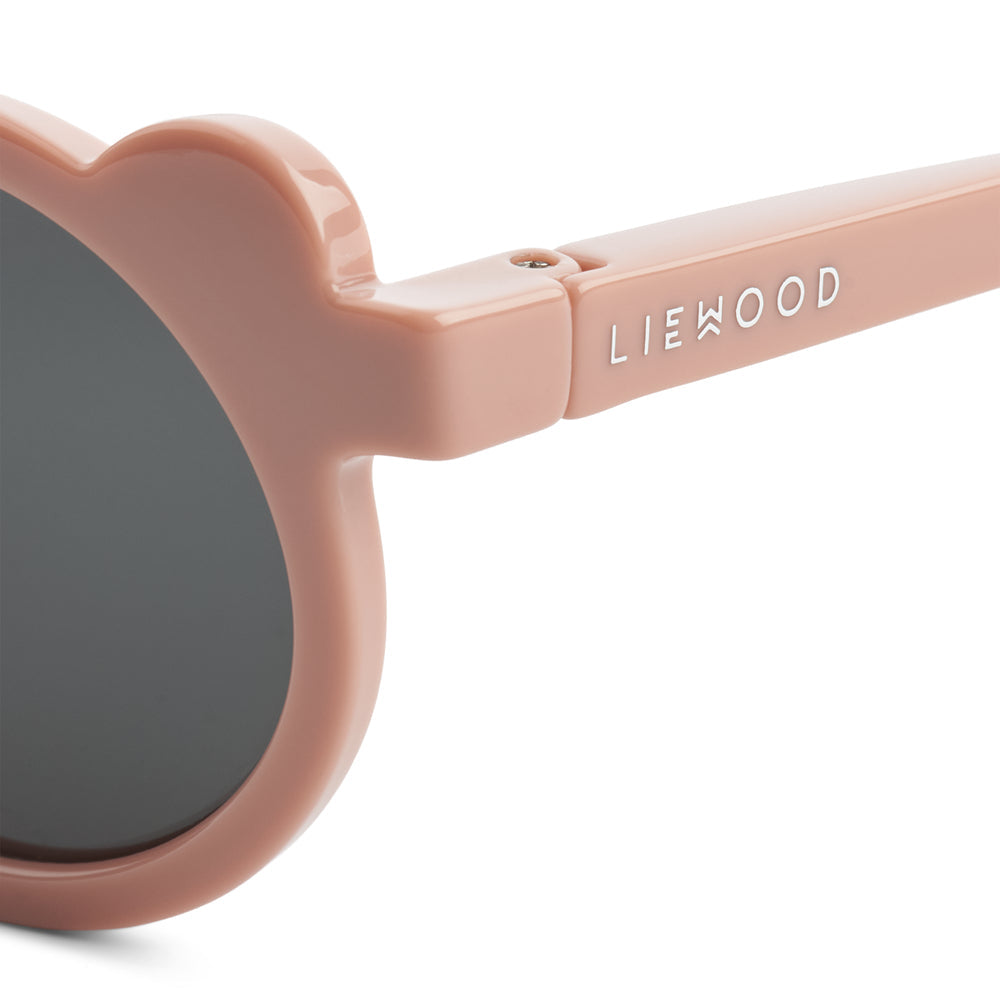 儿童粉色小熊太阳镜