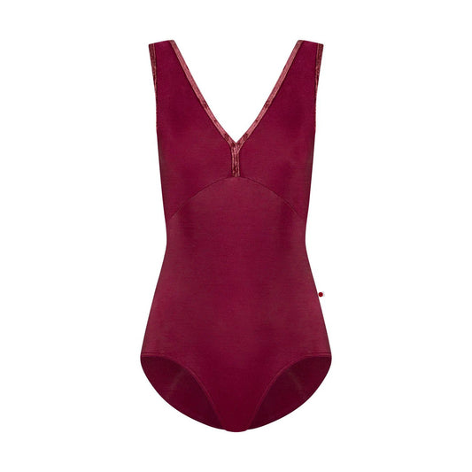 女士酒红色"Alicia/N-Burgundy/N-Burgundy/CV-Garnet"芭蕾舞连体衣