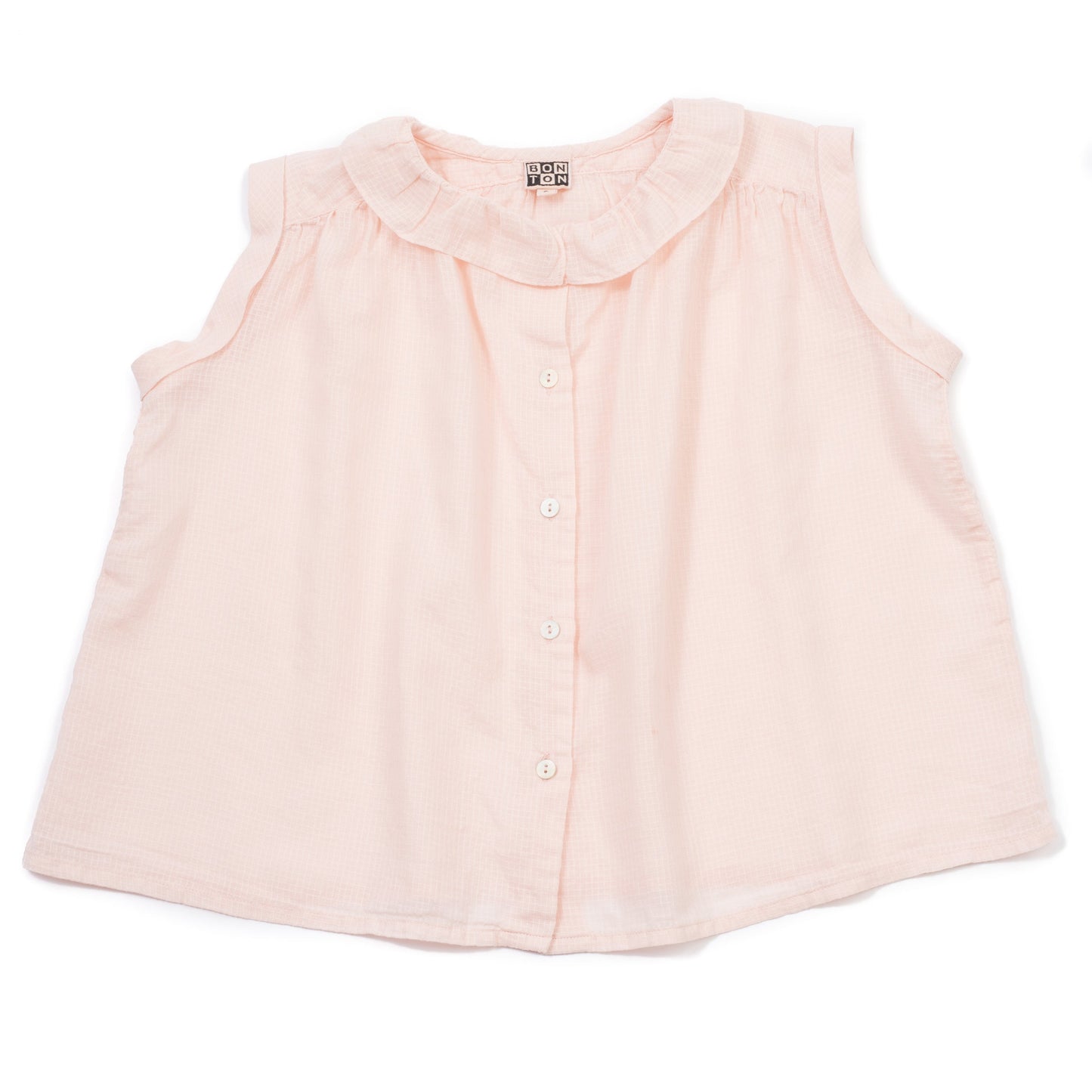 Girls Rose Blossom Cotton Top