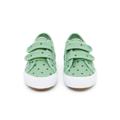 女童绿色鞋
