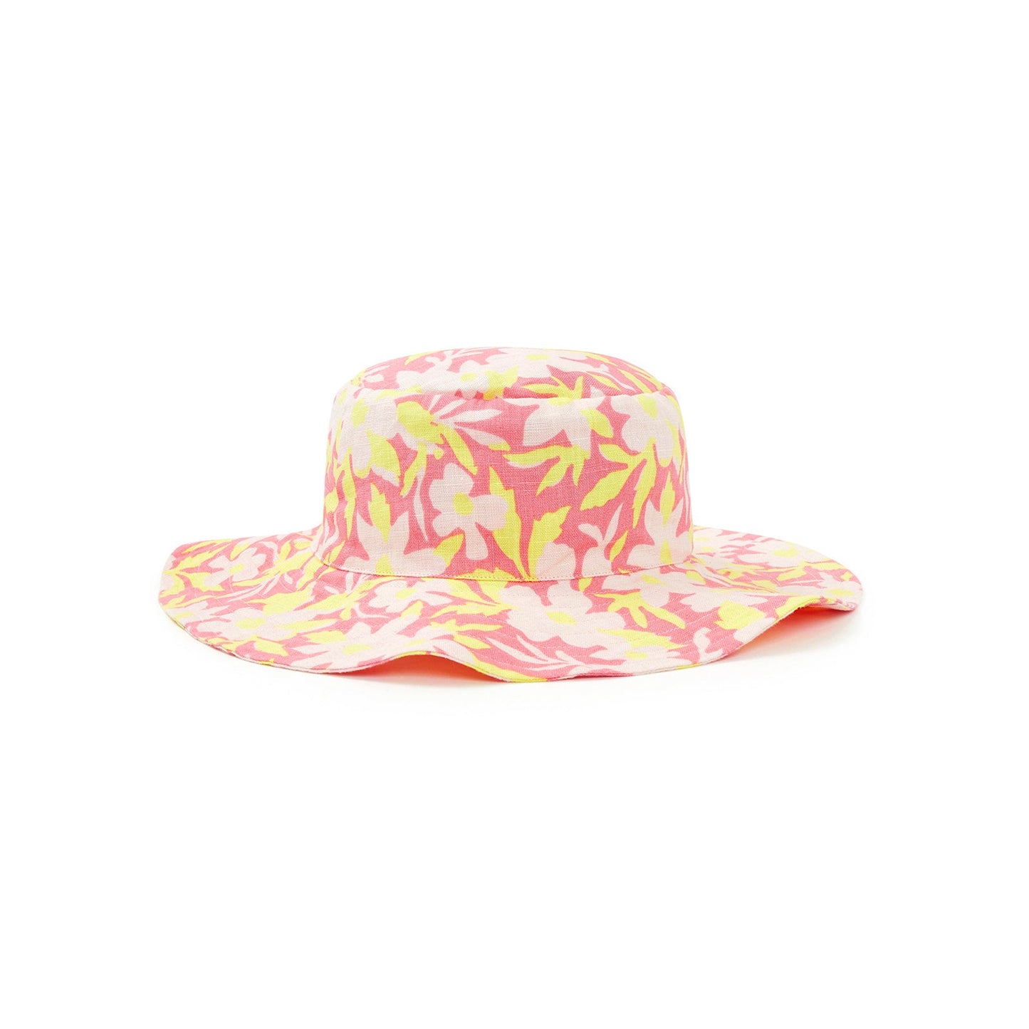 女童粉色花朵太阳帽