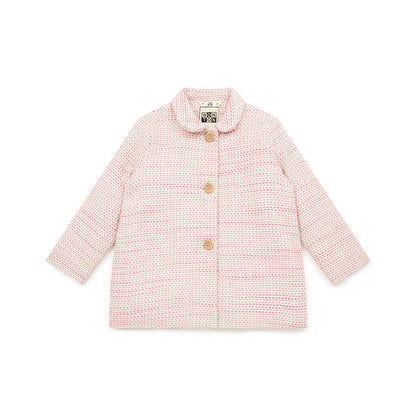 女童粉色外套