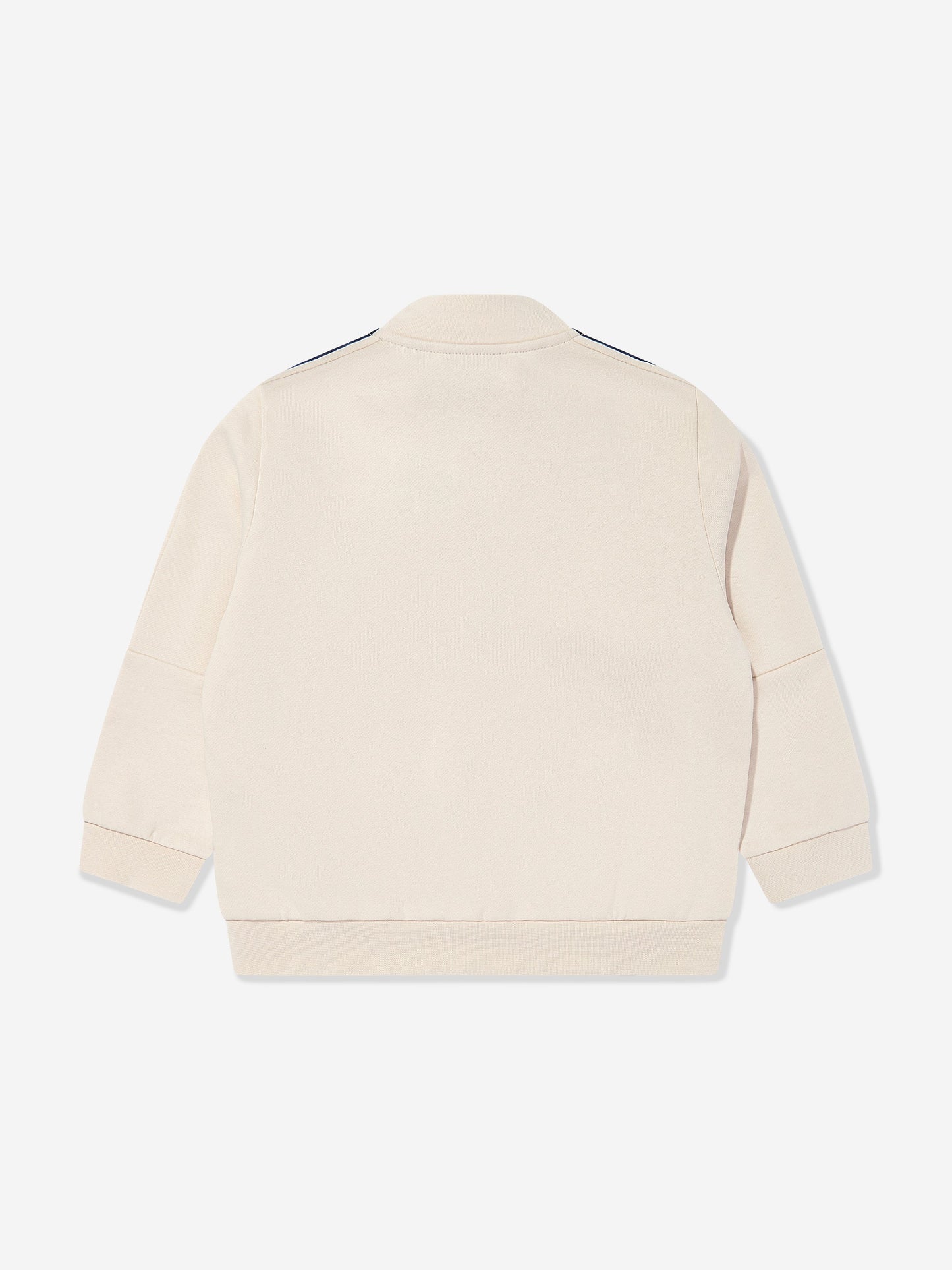 EA7 Emporio Armani 男童米色徽标运动衫