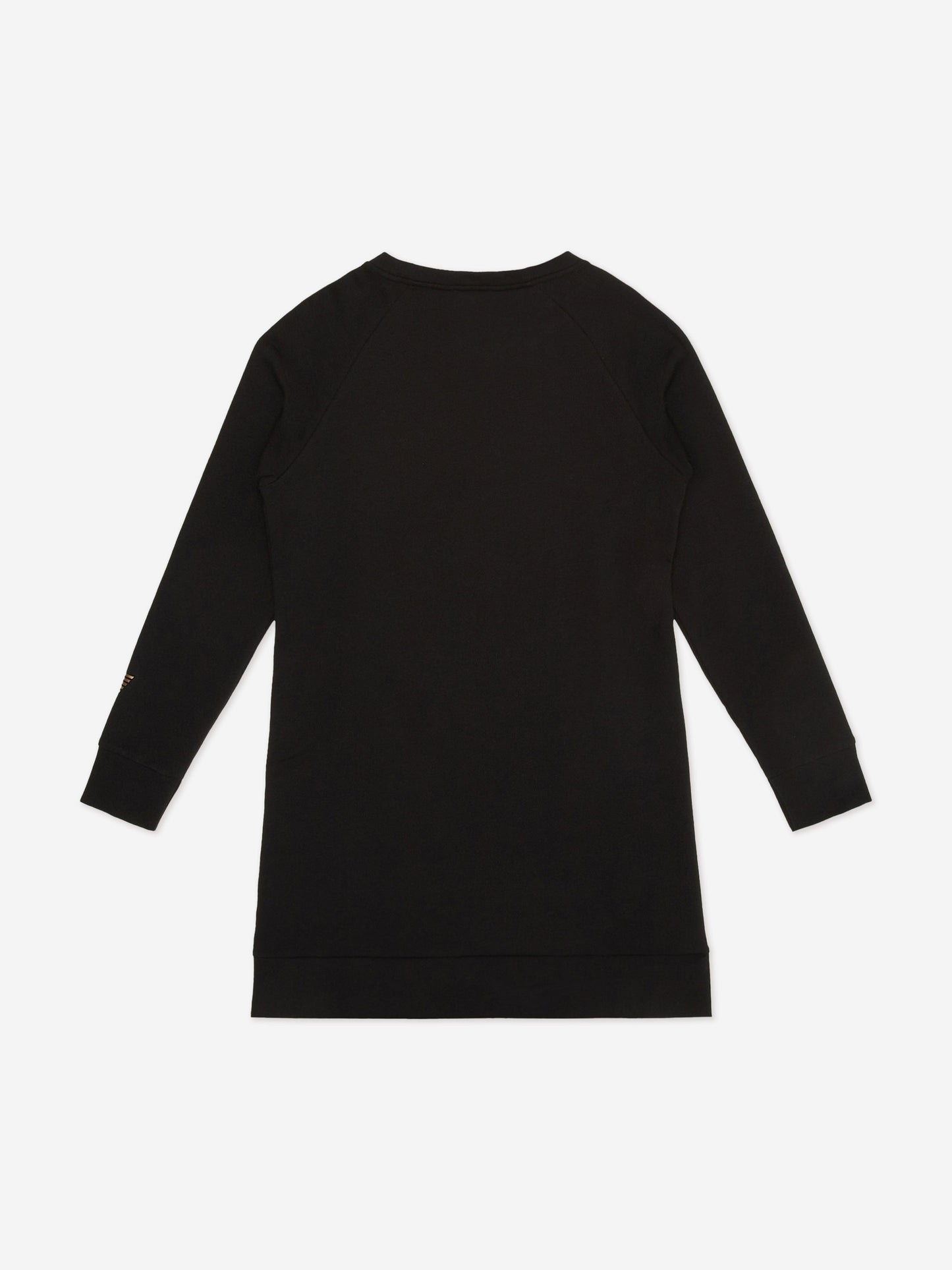 EA7 Emporio Armani 女童徽标毛衣裙（黑色）