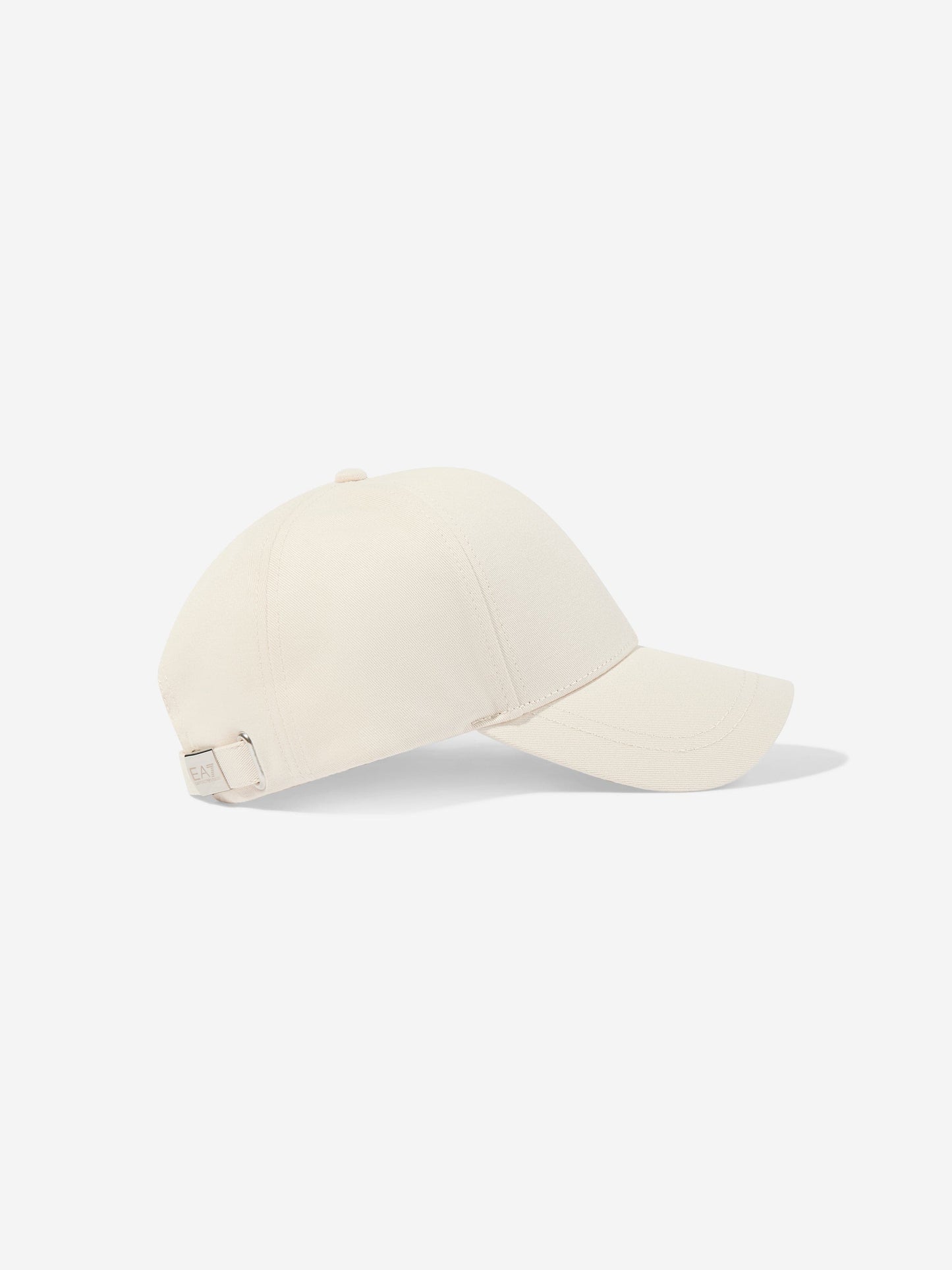 EA7 Emporio Armani Kids Logo Cap in Beige