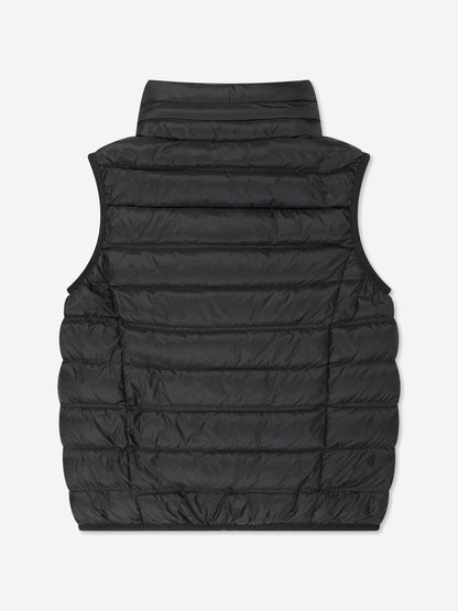 EA7 Emporio Armani 男童羽绒加垫背心（黑色）