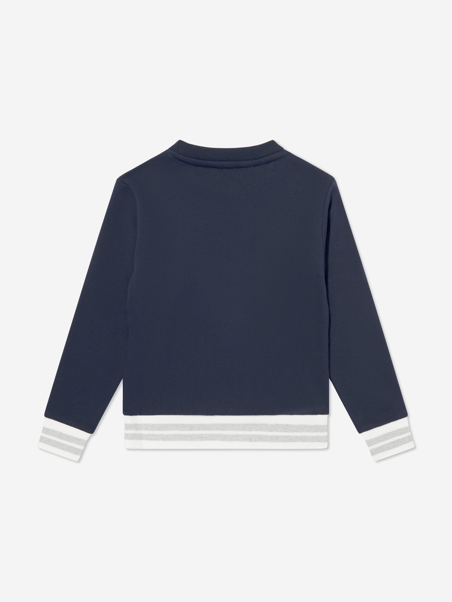 Eleventy Boys Around The World Sweatshirt in Blue