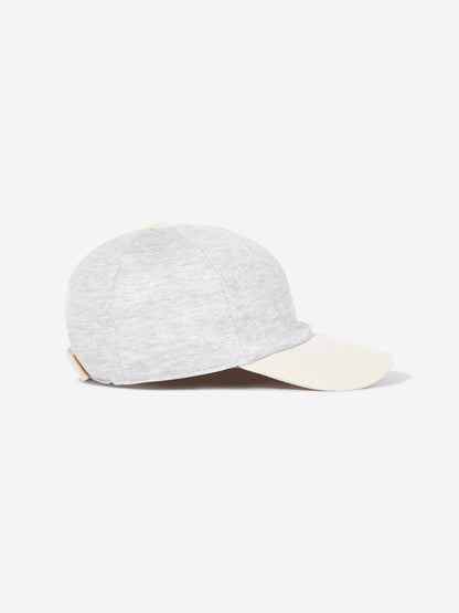 Boys Logo Cap in Grey
