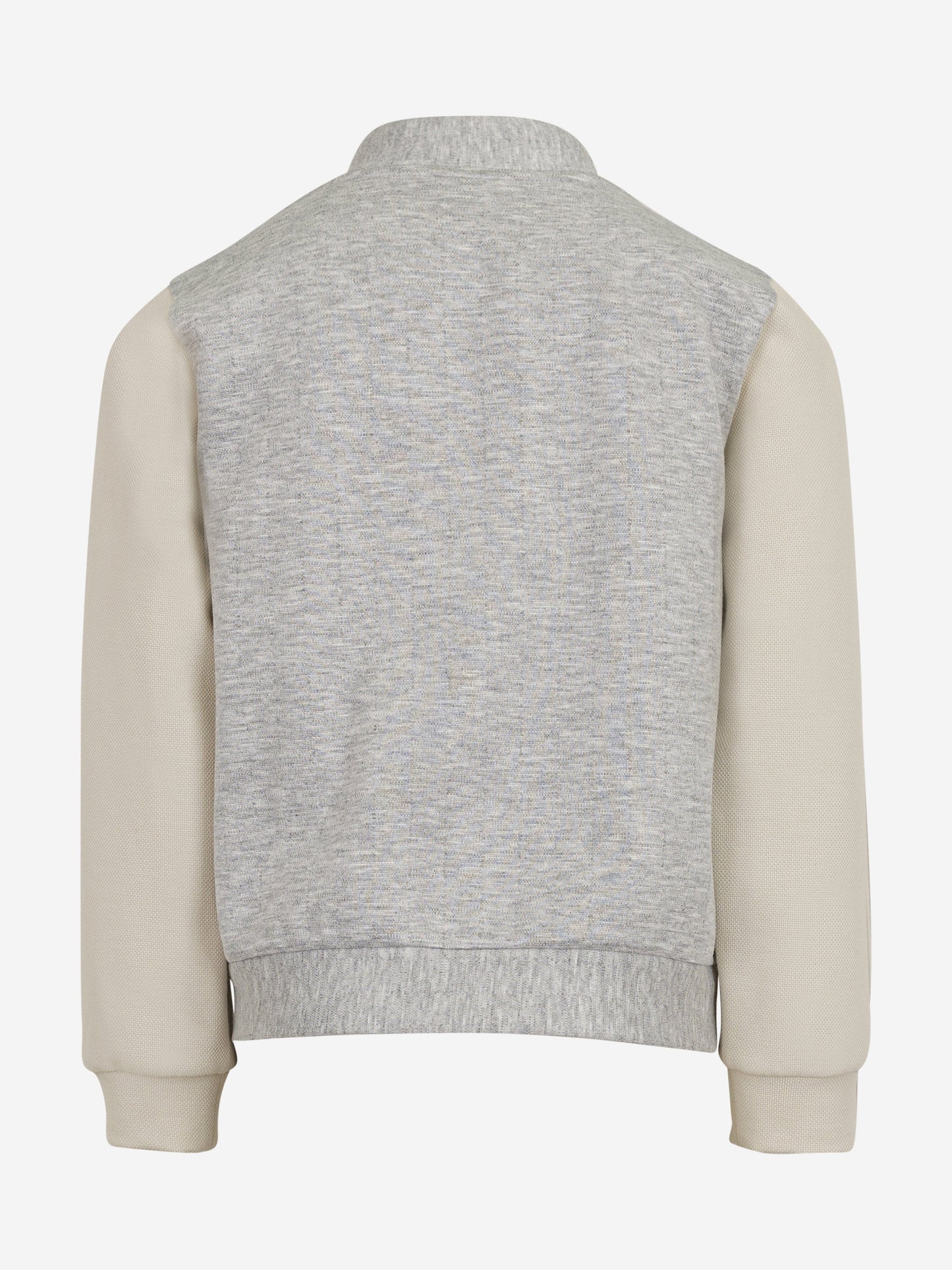 Boys Zip Up Top in Grey
