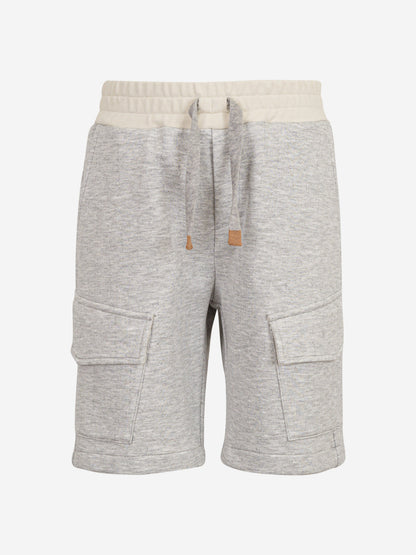 Boys Cargo Shorts in Grey