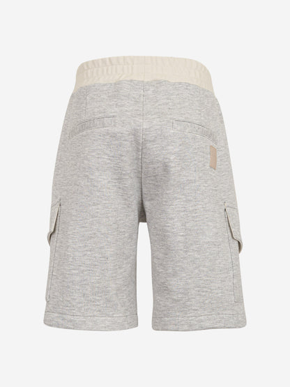 Boys Cargo Shorts in Grey