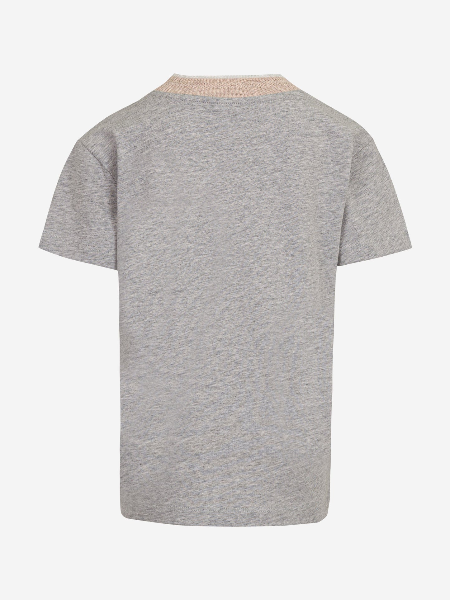 Boys Logo T-Shirt in Grey
