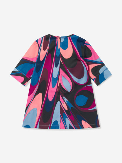 Pucci 女童 Onde 印花连衣裙（多色）