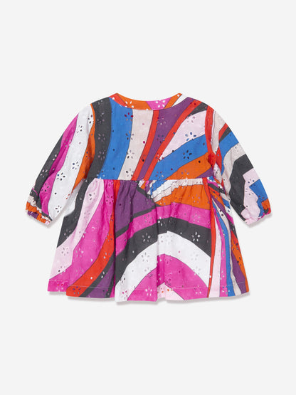 Pucci 女婴 Iride 编织连衣裙（多色）