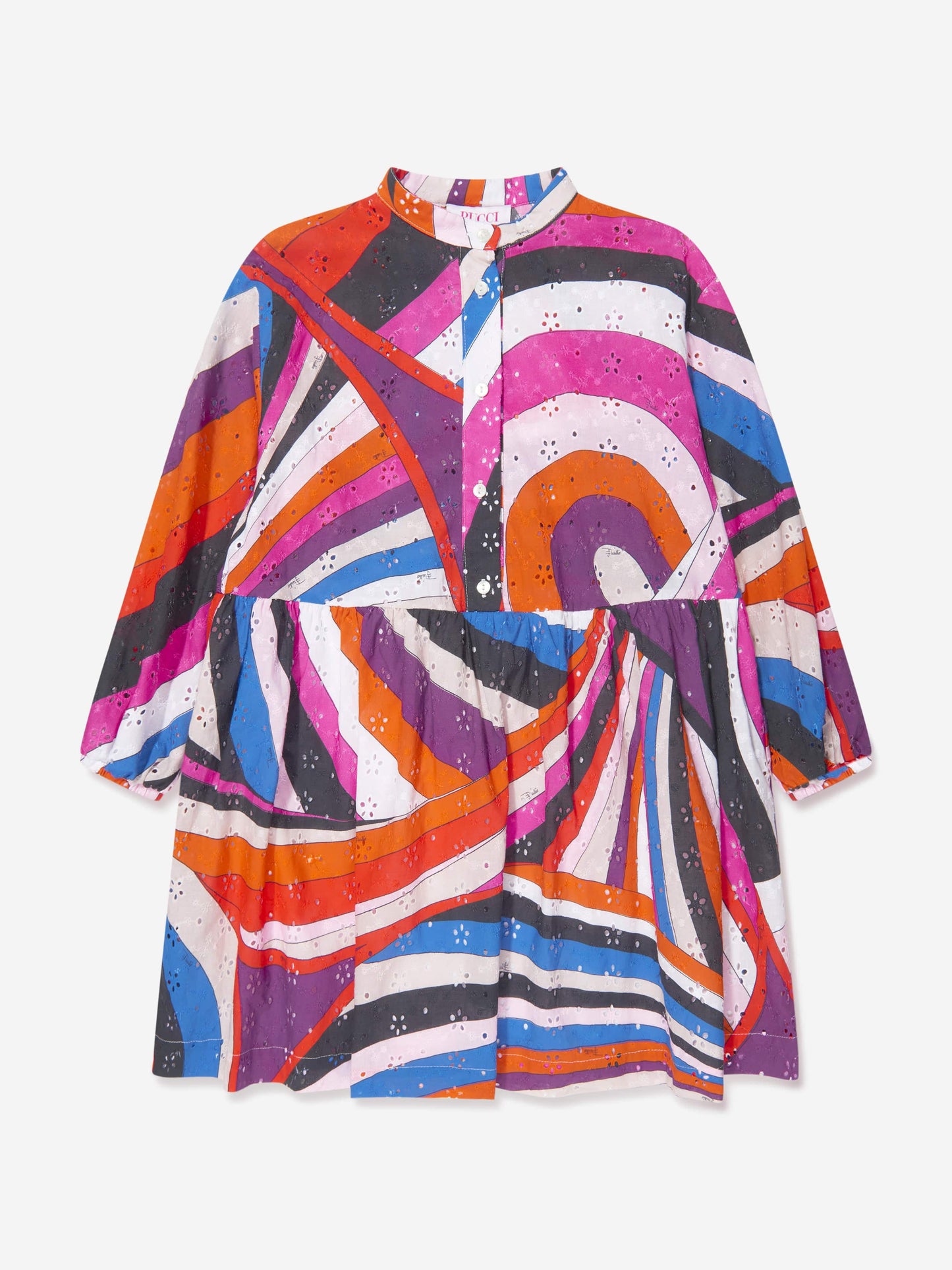 Pucci 女童 Iride 编织连衣裙（多色）
