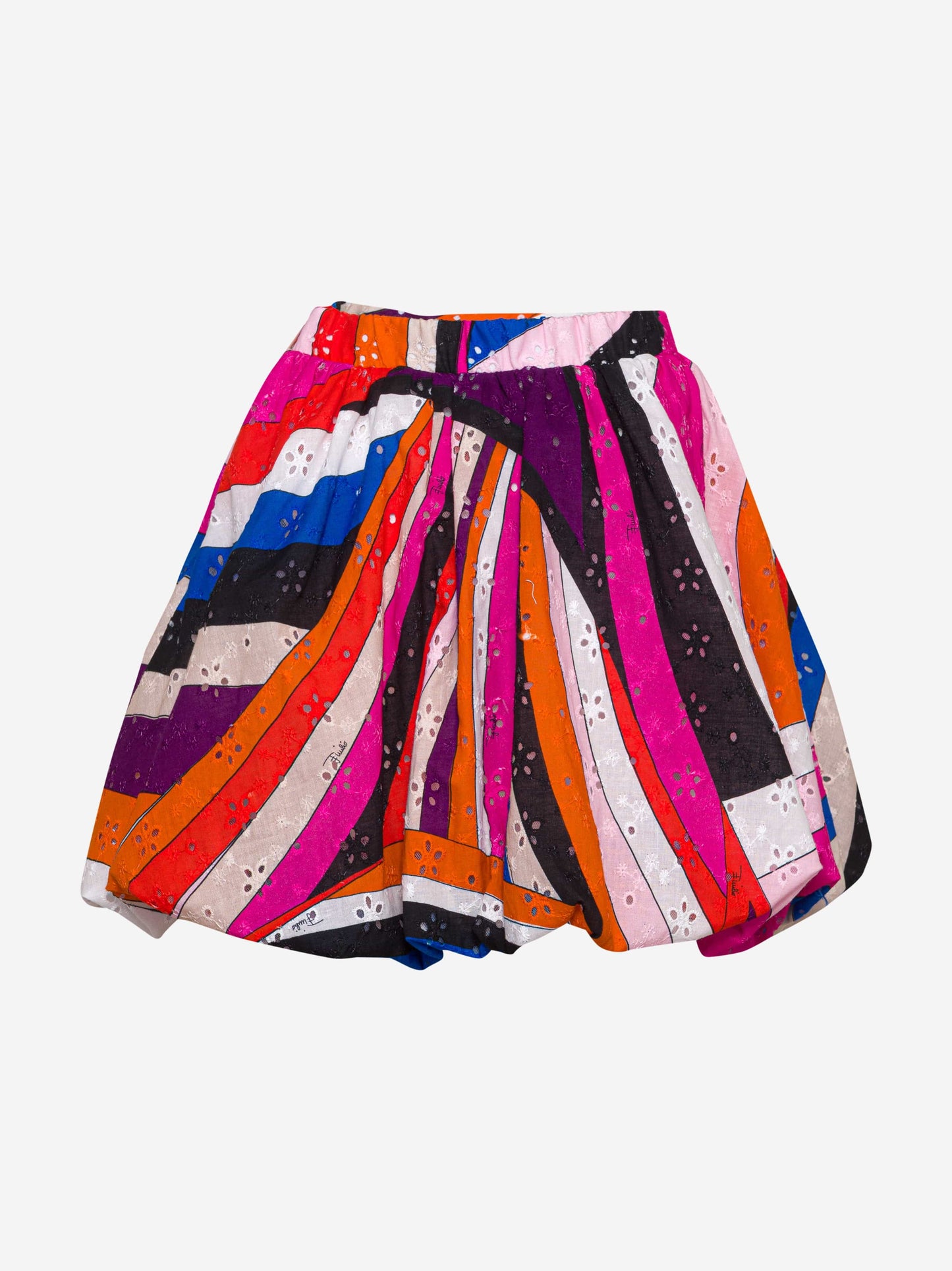 Pucci 女童 Iride 编织半身裙（多色）