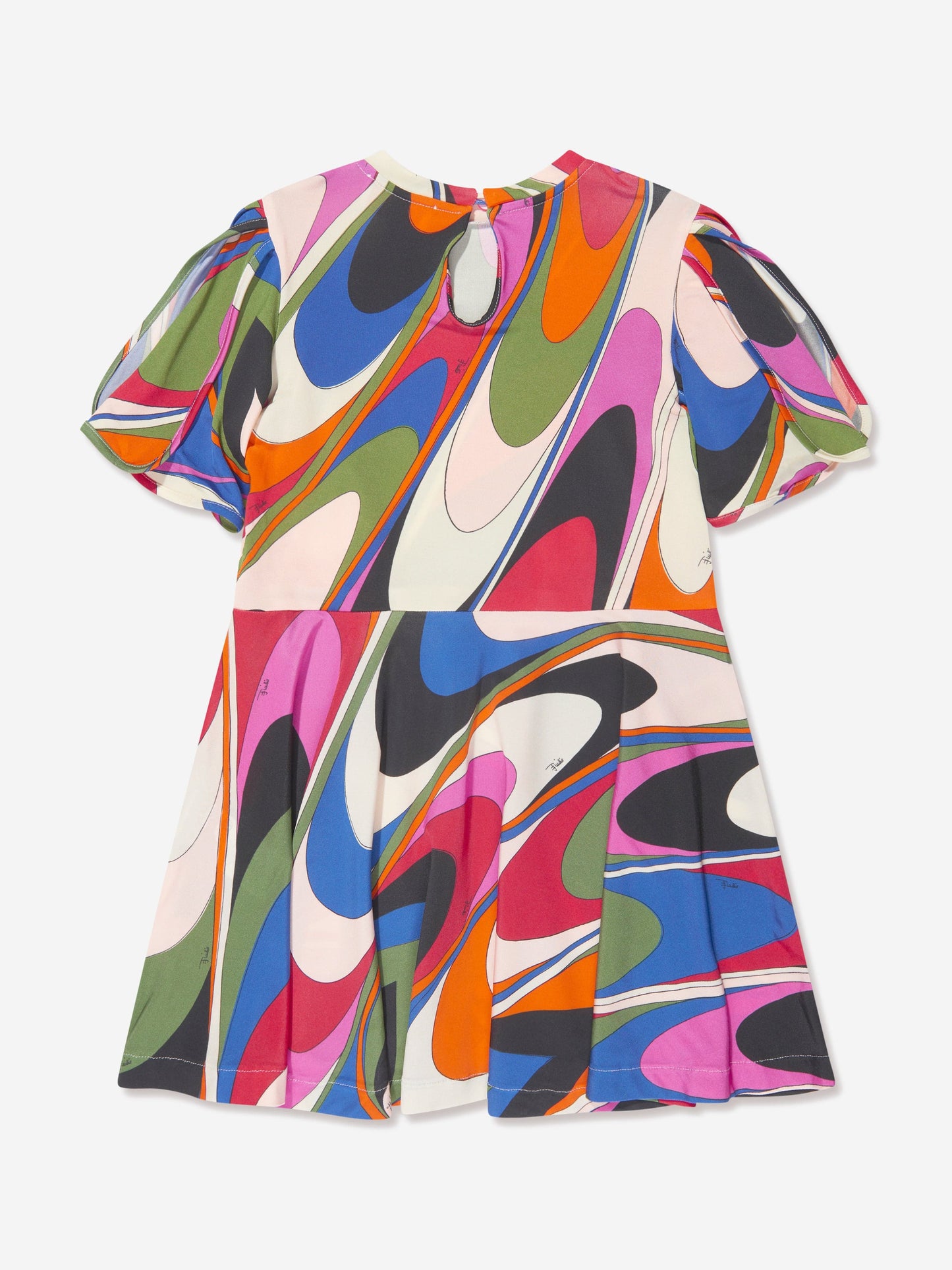 Pucci 女童 Onde 印花连衣裙（多色）