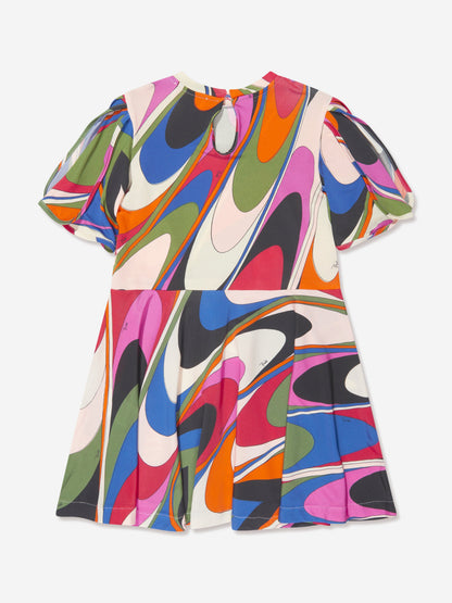 Pucci 女童 Onde 印花连衣裙（多色）