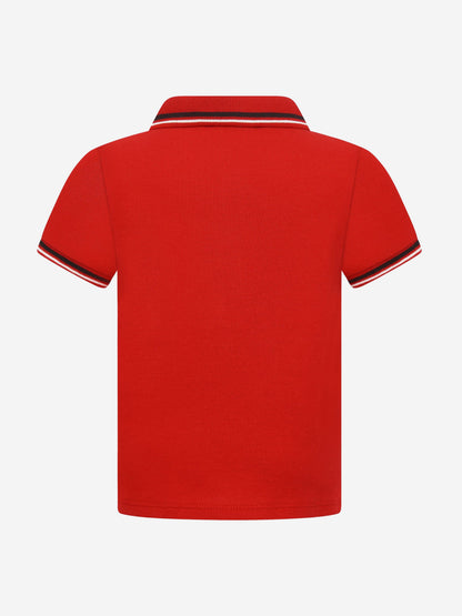 Emporio Armani 男婴徽标 Polo 衫
