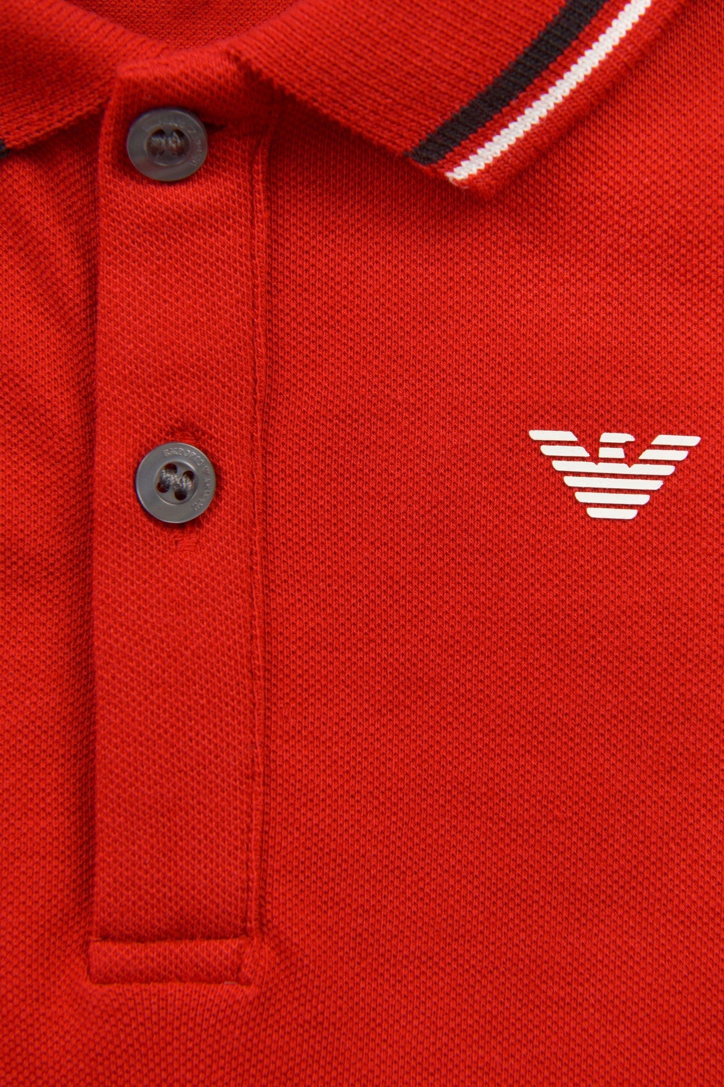 Emporio Armani 男婴徽标 Polo 衫