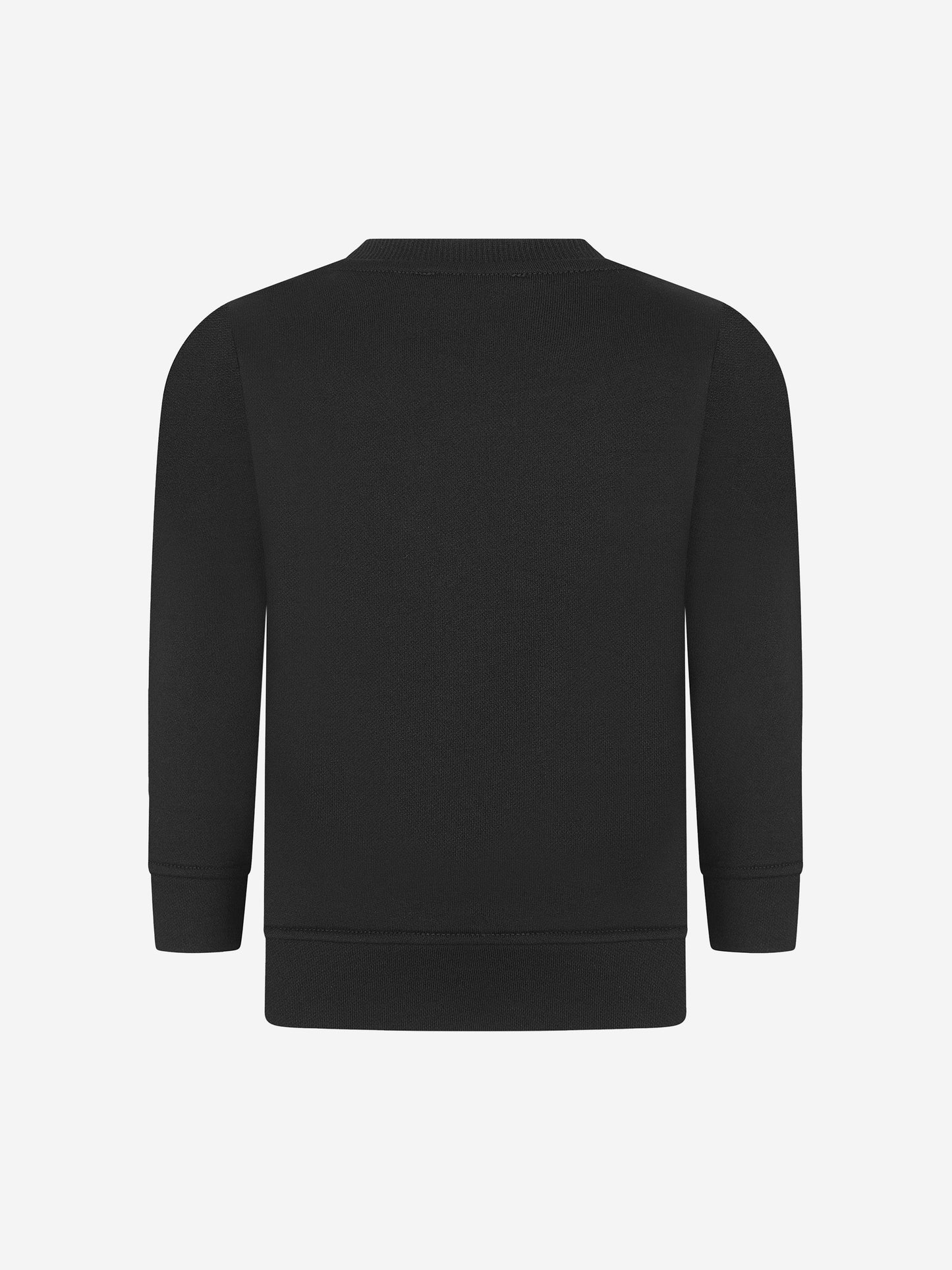 Emporio Armani 男童棉混纺徽标运动衫