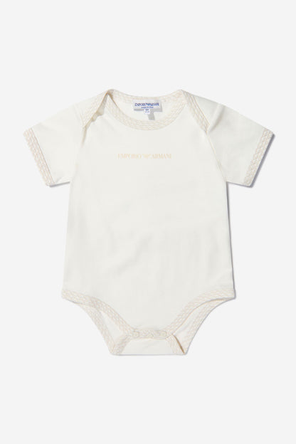 Emporio Armani 婴儿连体衣套装（2 件）