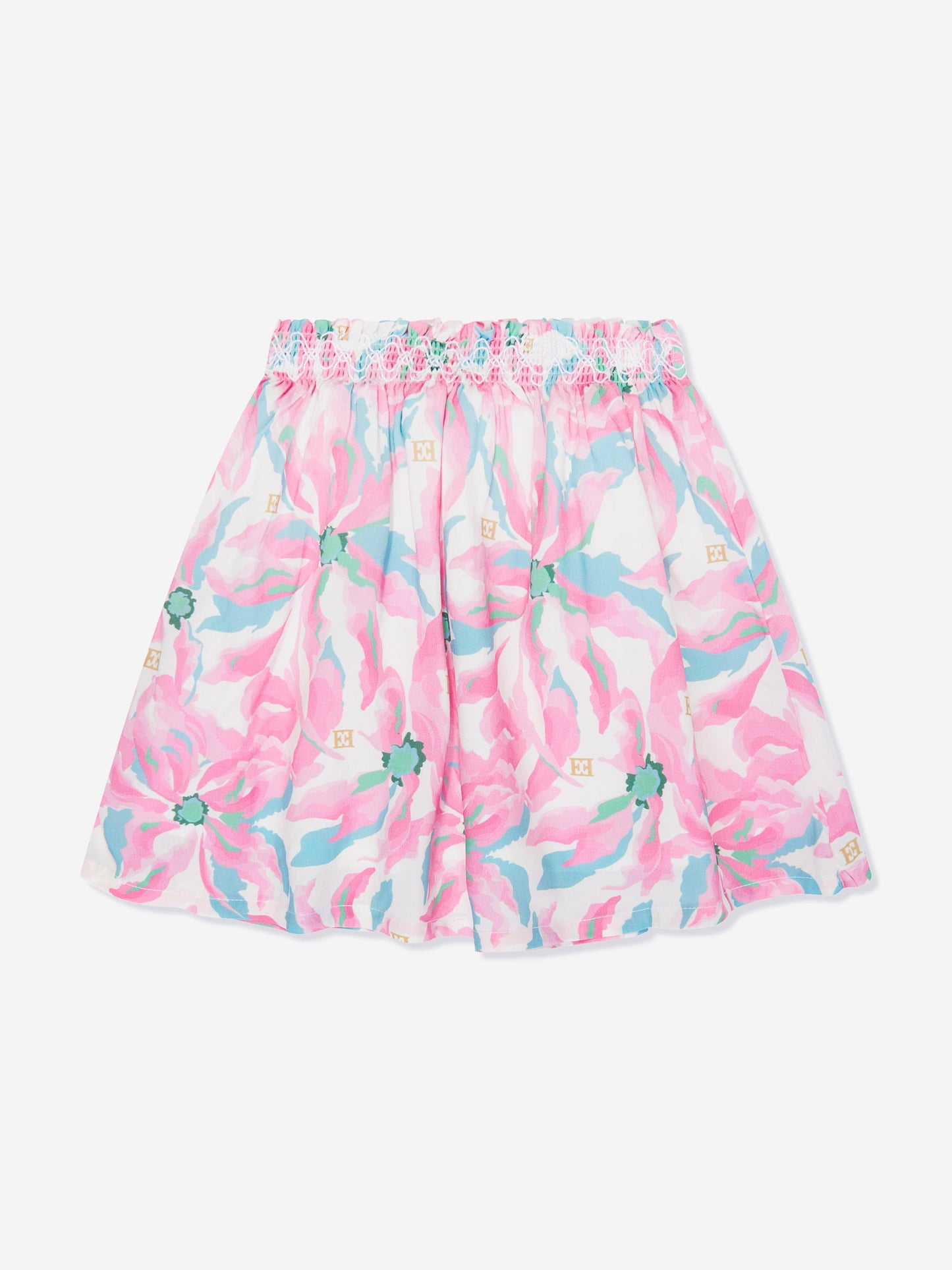 Escada 女婴紫色碎花裙
