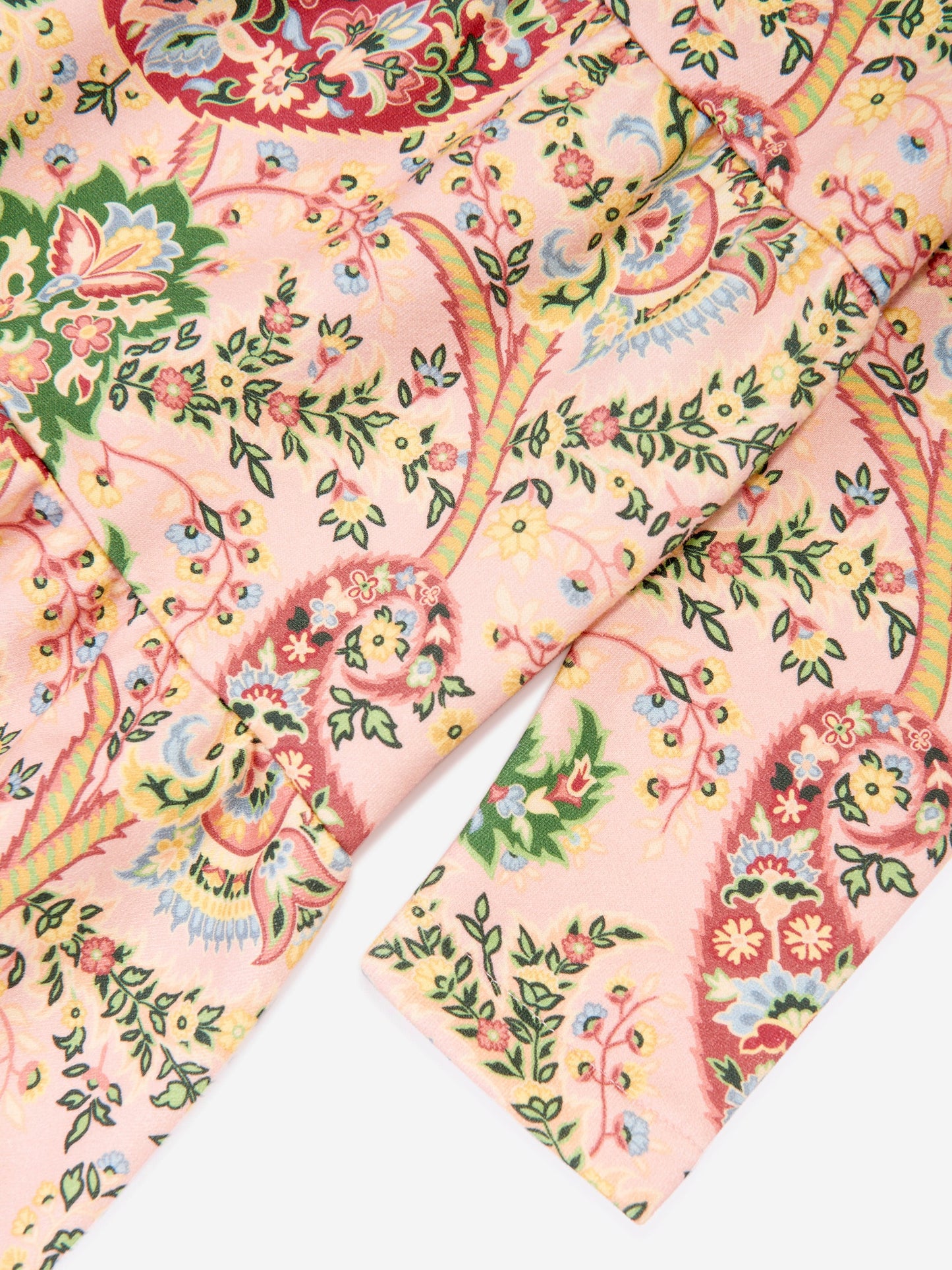 Etro 女童多色佩斯利印花连衣裙