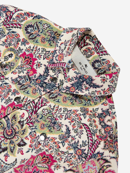 Etro 女童花卉佩斯利夹克（多色）