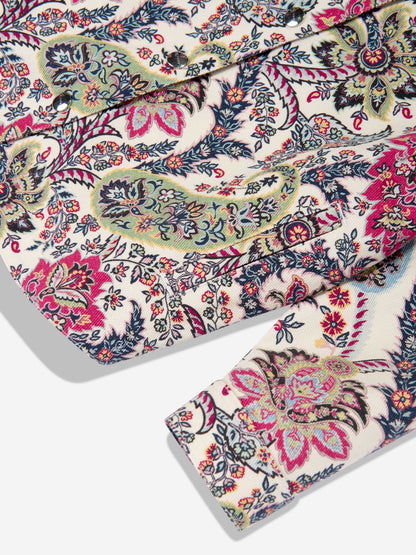 Etro 女童花卉佩斯利夹克（多色）