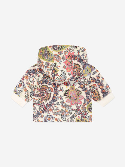 Etro 女婴佩斯利花纹拉链上衣（多色）