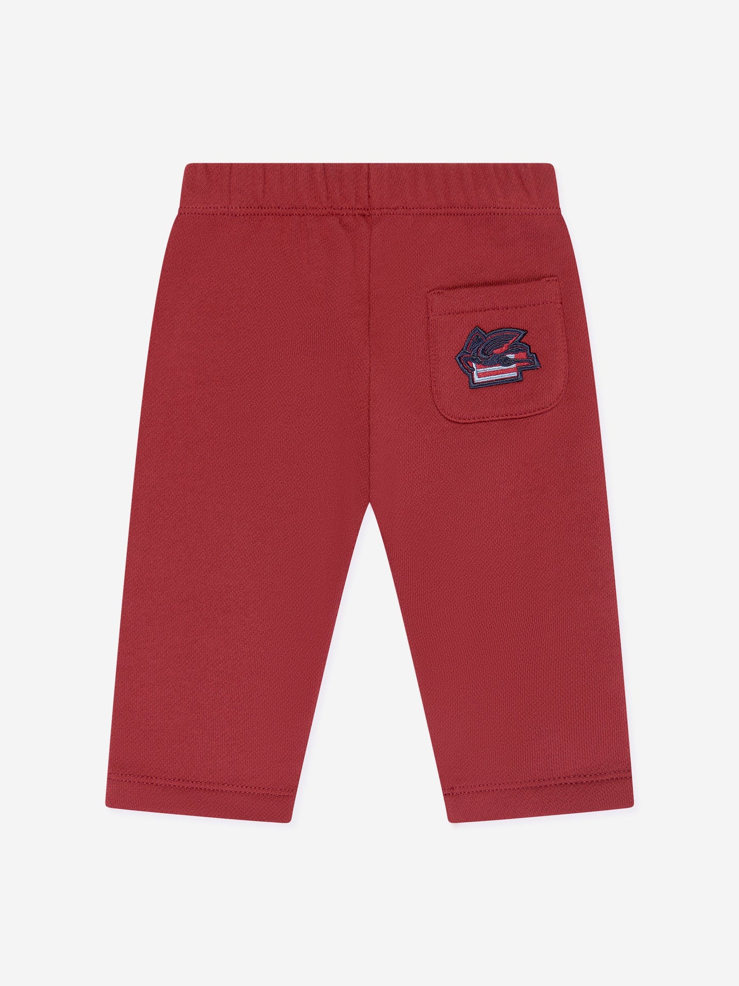 Etro 男婴 Pegaso Logo 慢跑裤（红色）