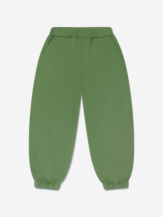Etro 男童绿色慢跑裤