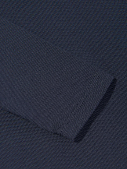 Etro 男婴长袖 Polo 衫（海军蓝）